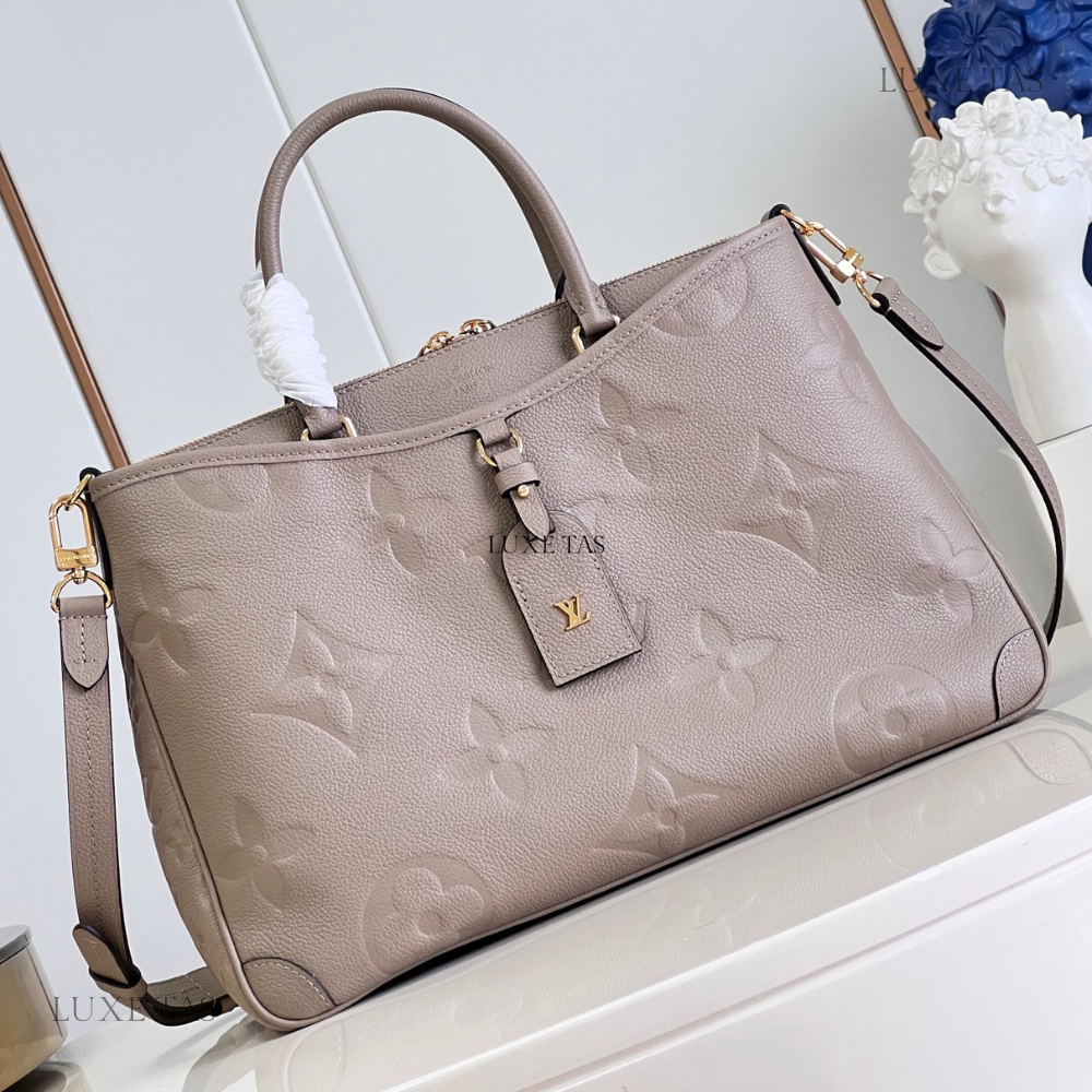 Tourterelle Trianon MM - Leather Handbag for Women