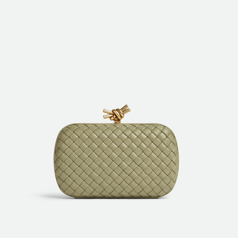 Travertine Knot - Designer Clutch for Women
