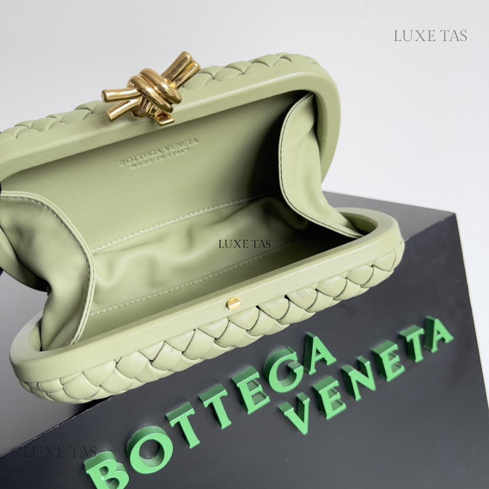 Travertine Knot - Designer Clutch for Women