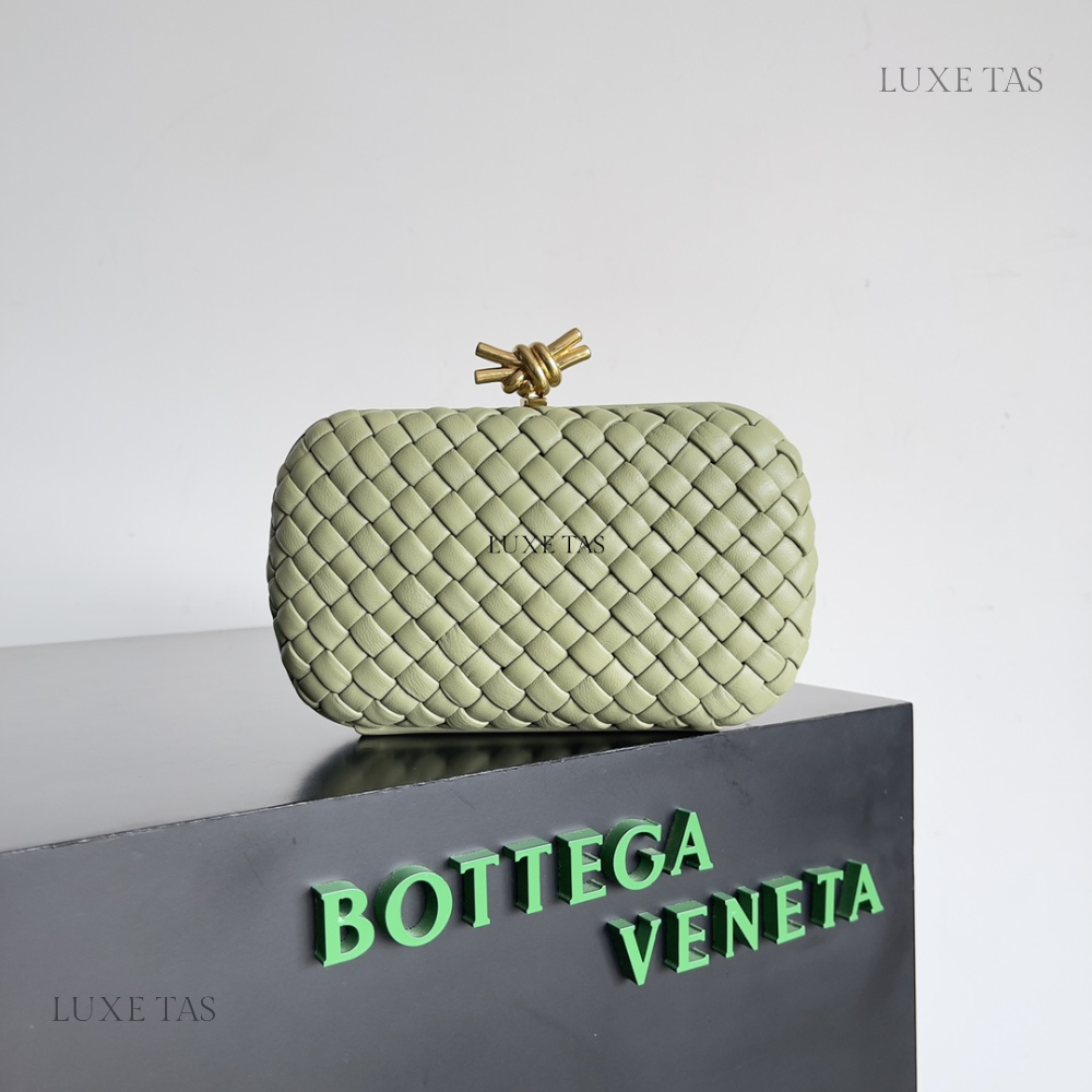 Travertine Knot - Designer Clutch for Women