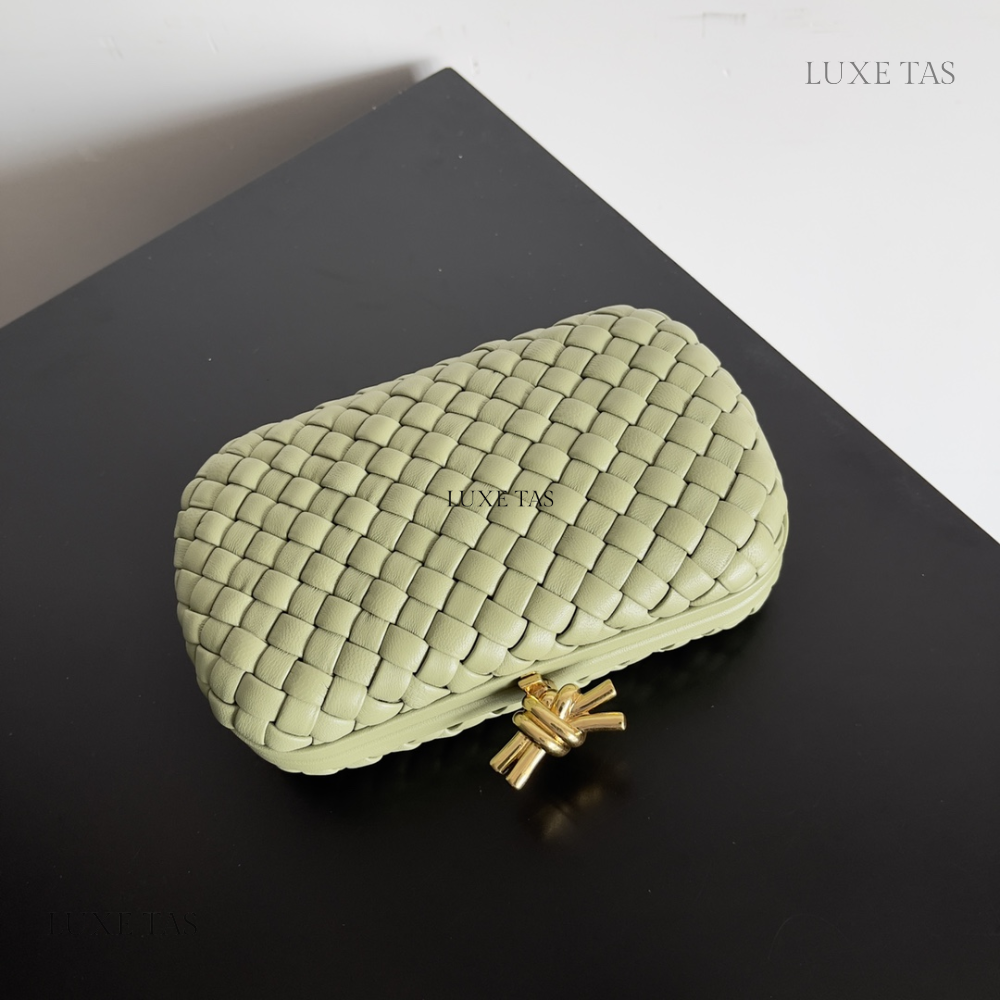 Travertine Knot - Designer Clutch for Women