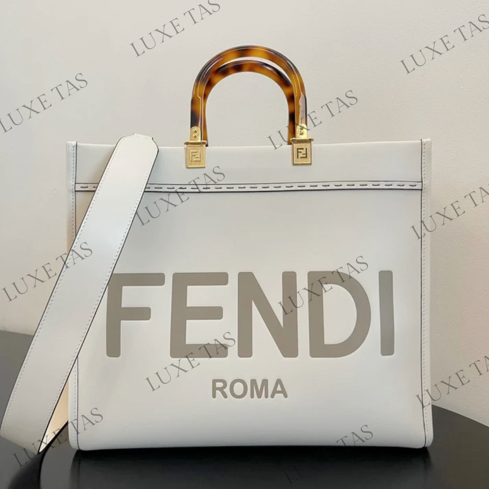 White Medium Sunshine Shopper