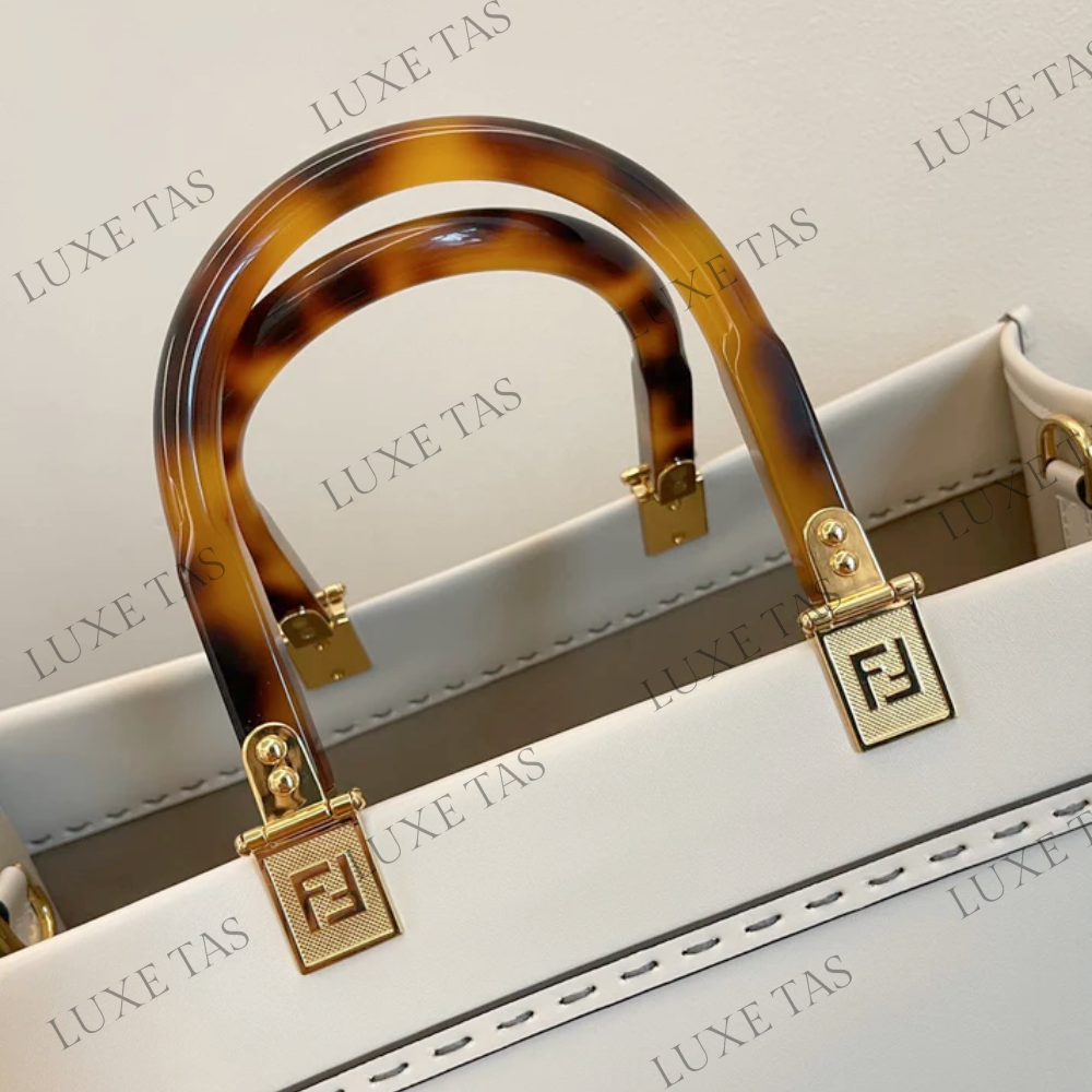 White Medium Sunshine Shopper