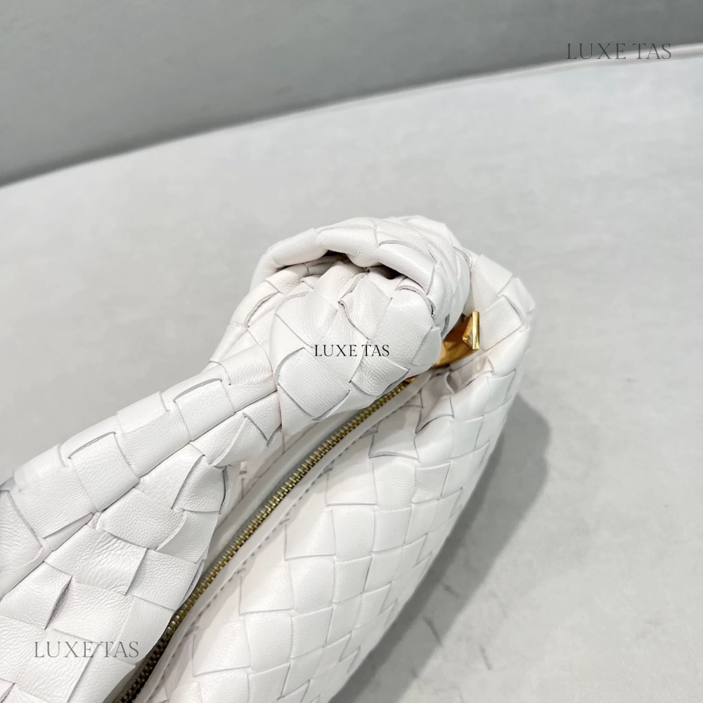White Mini Jodie Leather Bag