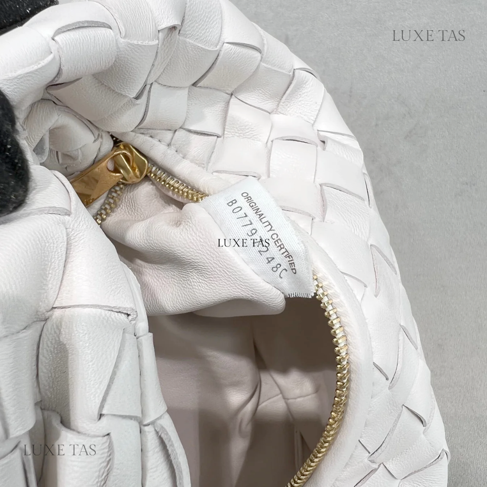 White Mini Jodie Leather Bag