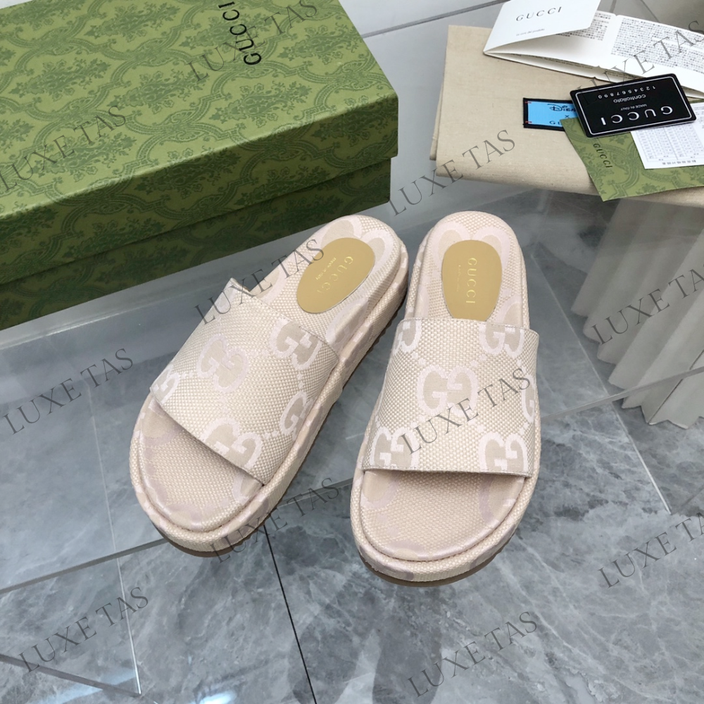 Women's Jumbo GG Platform Slide Sandal