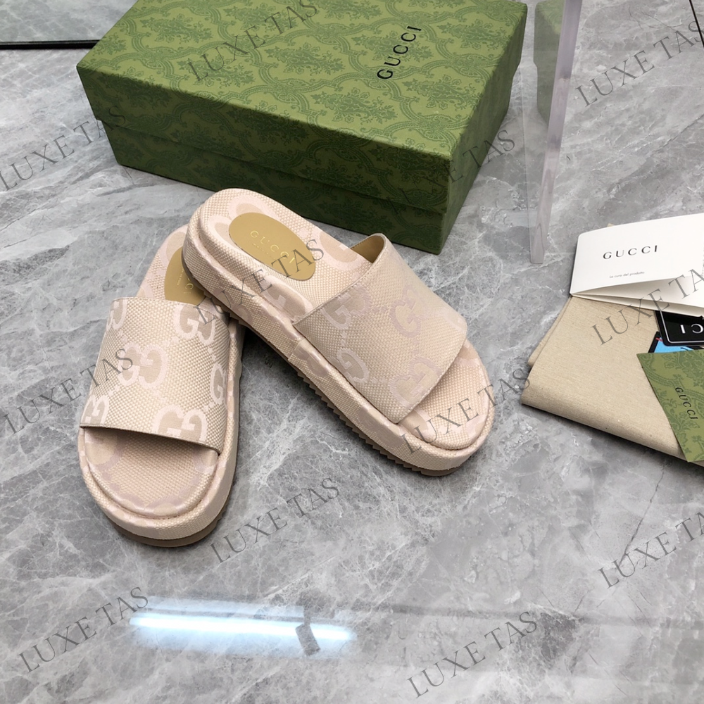 Women's Jumbo GG Platform Slide Sandal