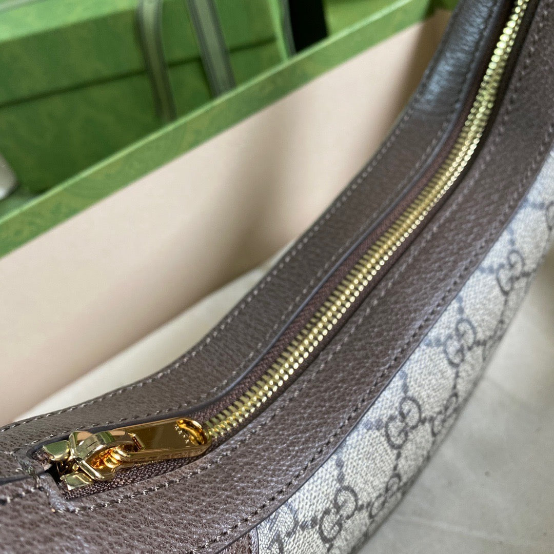 Brown Ophidia GG Mini Bag