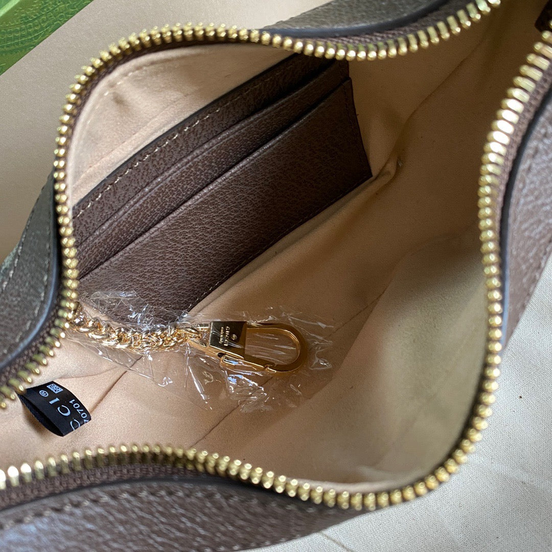 Brown Ophidia GG Mini Bag