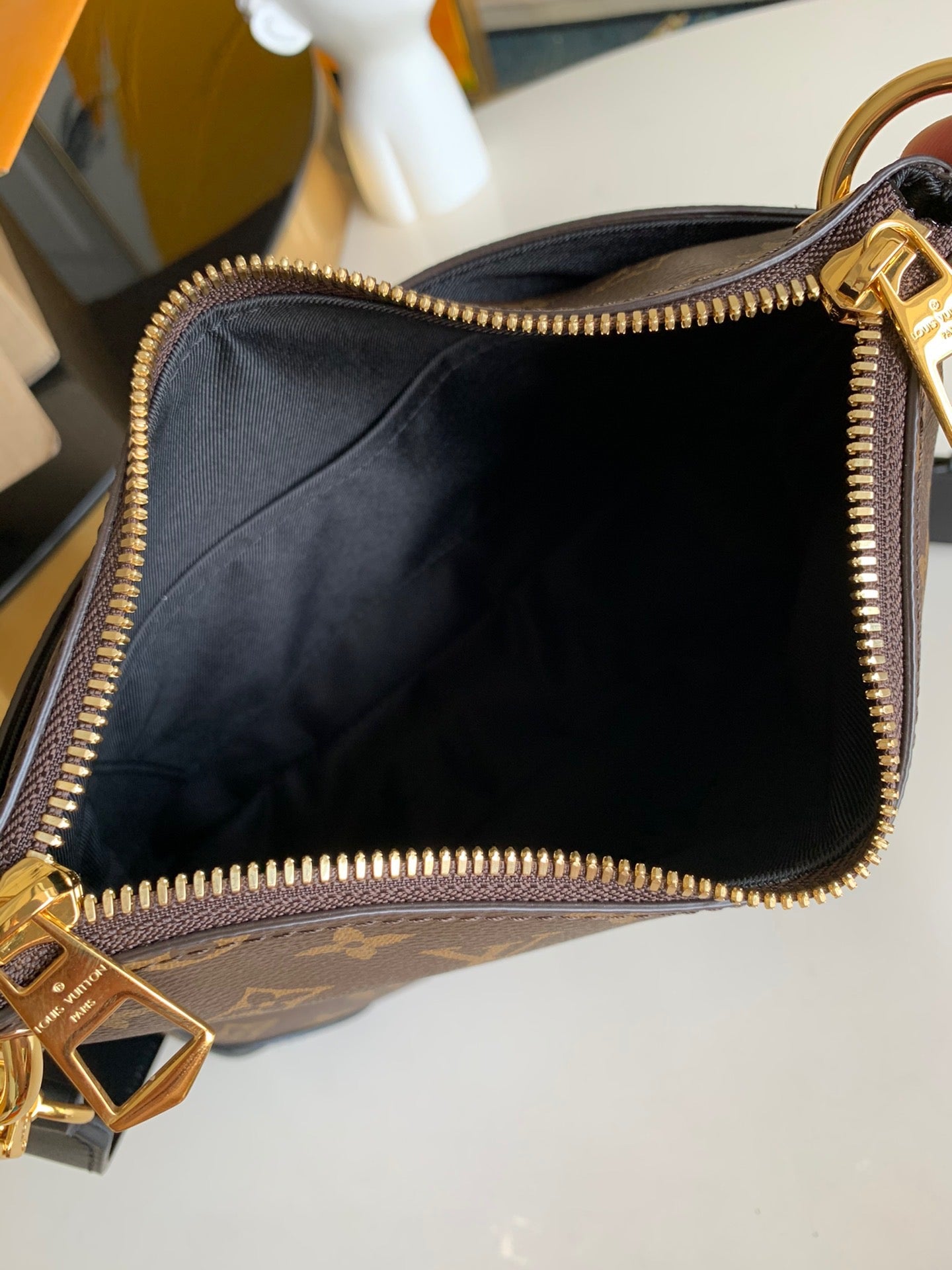 Black Monogram Odéon PM Bag