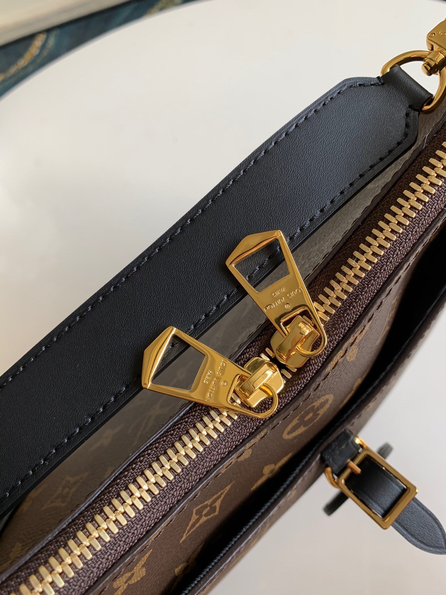 Black Monogram Odéon MM Bag