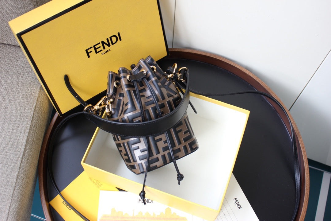 Brown Mon Tresor Mini Bag
