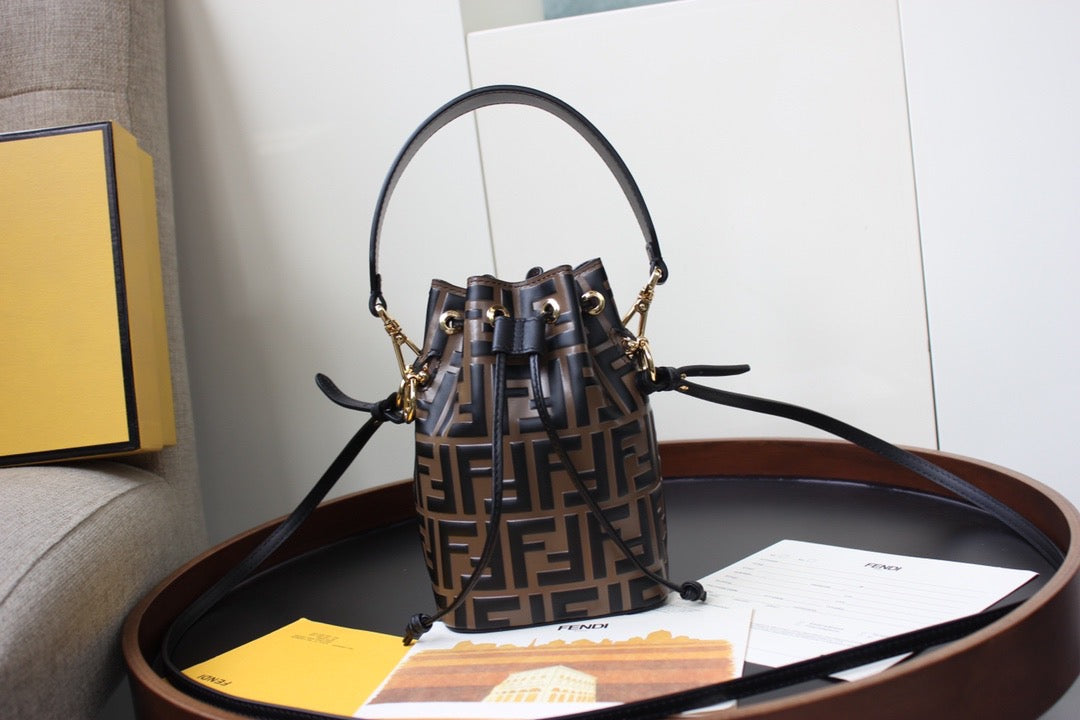 Brown Mon Tresor Mini Bag