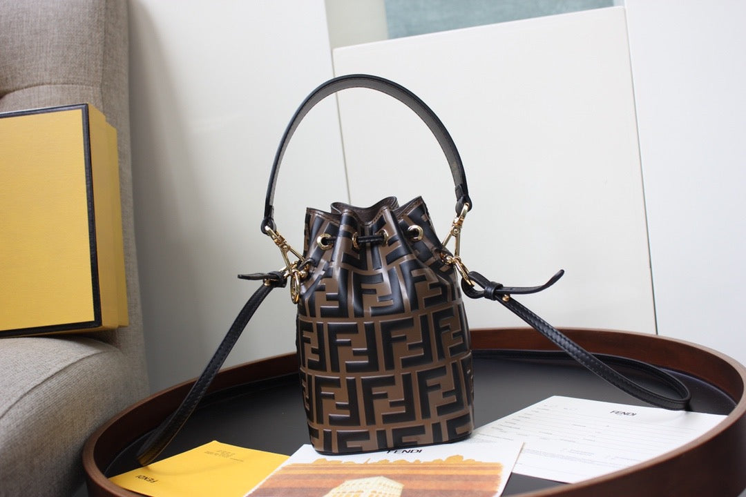 Brown Mon Tresor Mini Bag