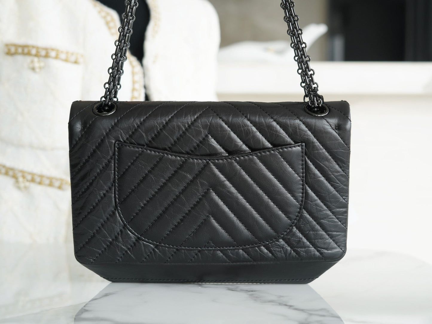 Large 2.55 Handbag 2.55 Flap So Black