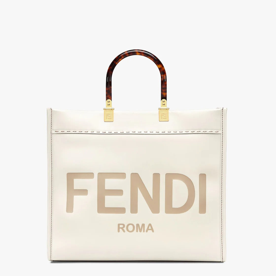 White Medium Sunshine Shopper