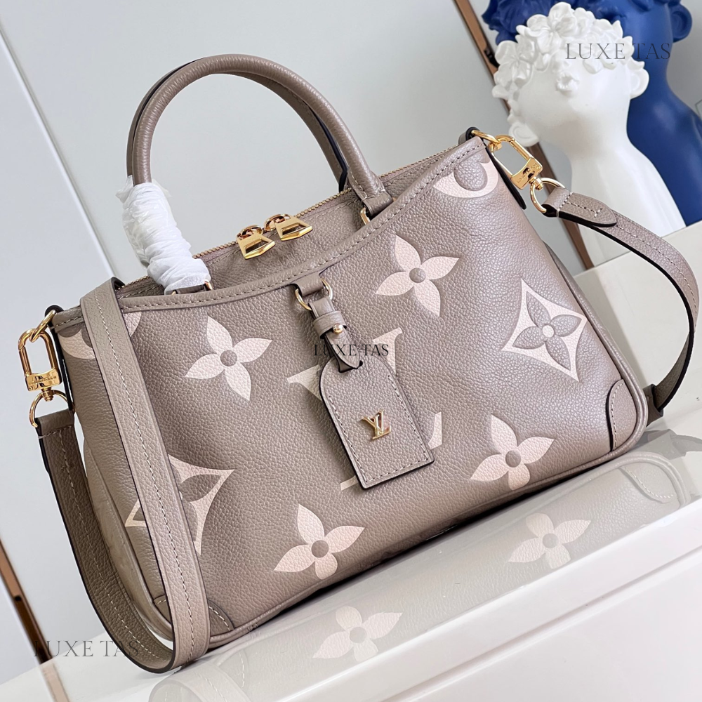 Bicolor Monogram Empreinte Leather Trianon PM - Leather Handbag for Women
