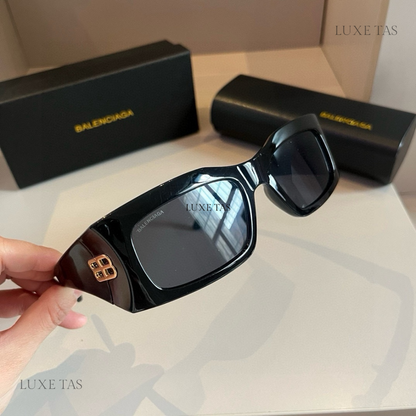 Black Acetate Sunglasses - Designer Sunglasses for Women