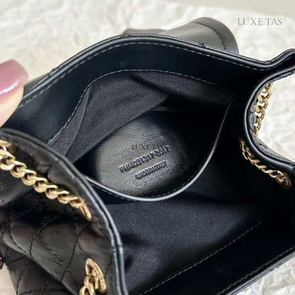 Black Mini Nolita In Lambskin - Leather Crossbody Bag for Women