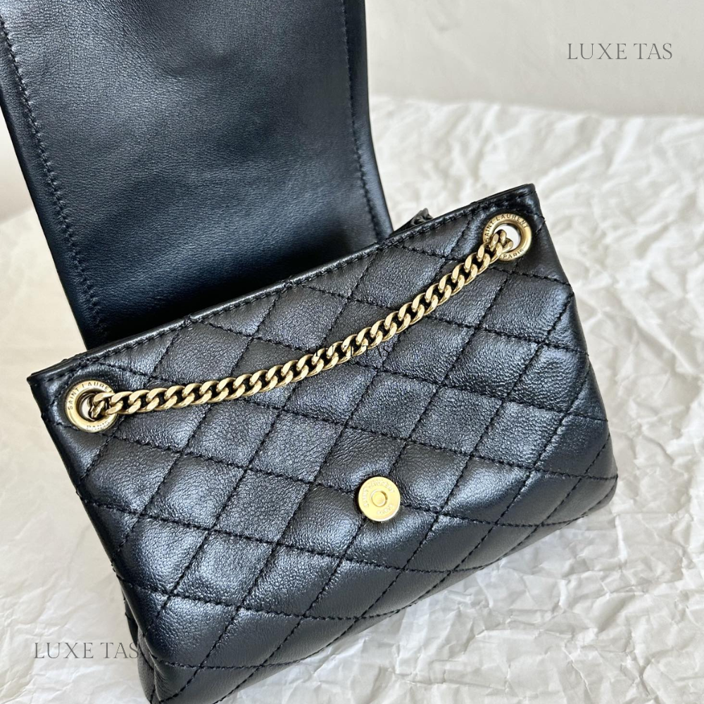 Black Mini Nolita In Lambskin - Leather Crossbody Bag for Women