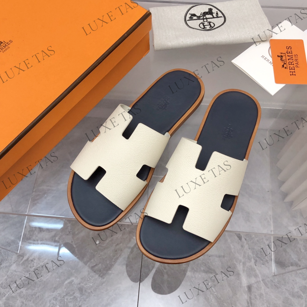 Blanc Gomme / Bleu Céleste Izmir Sandal 