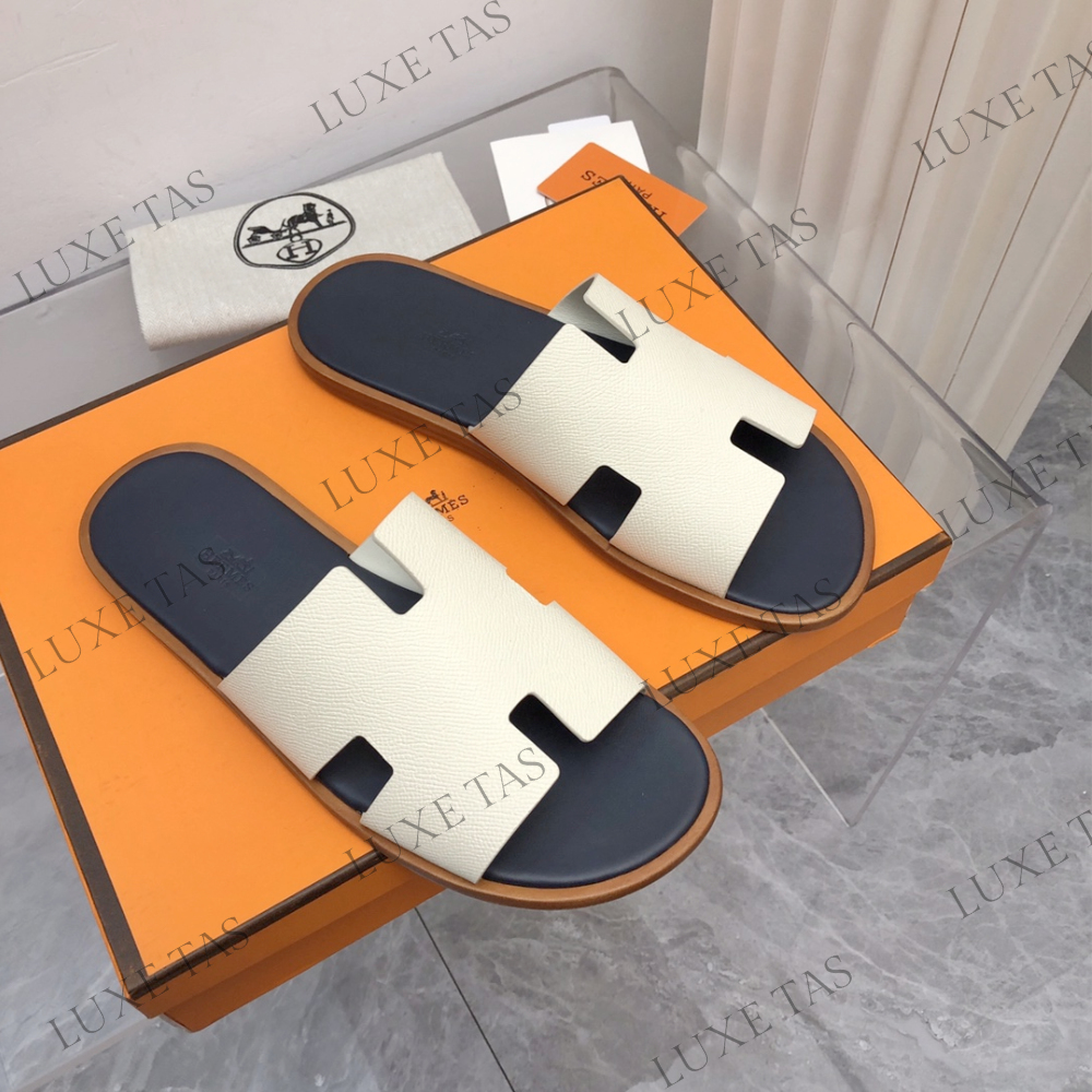 Blanc Gomme / Bleu Céleste Izmir Sandal 