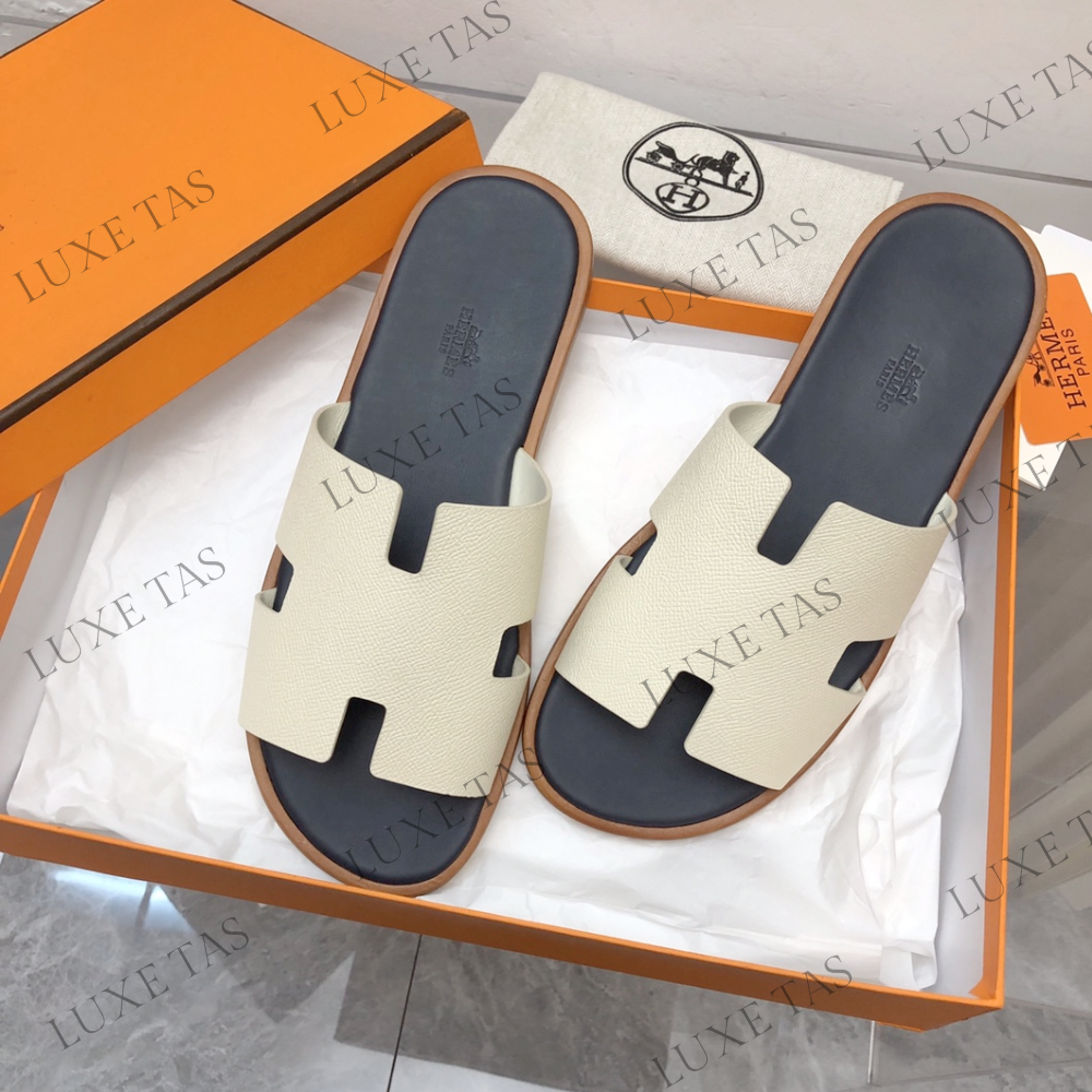 Blanc Gomme / Bleu Céleste Izmir Sandal 