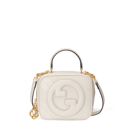 Blondie Top Handle Bag White