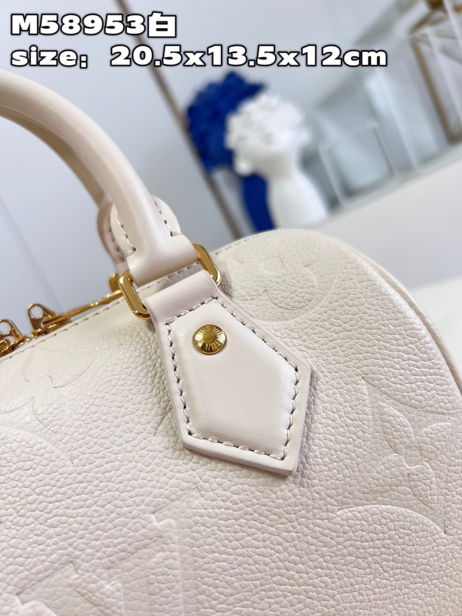 Louis Vuitton - Speedy Bandoulière 20 Bag - Cream - Monogram Leather - Women - Luxury
