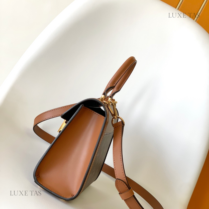 Dauphine Capitale - Leather Handbag for Women