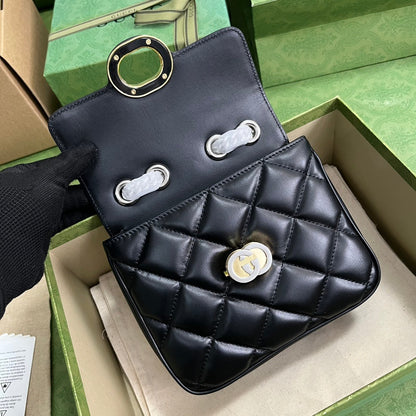 Deco Mini Shoulder Bag Black