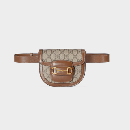 GG Horsebit 1955 Rounded Belt Bag - Leather Belt Bag for Women