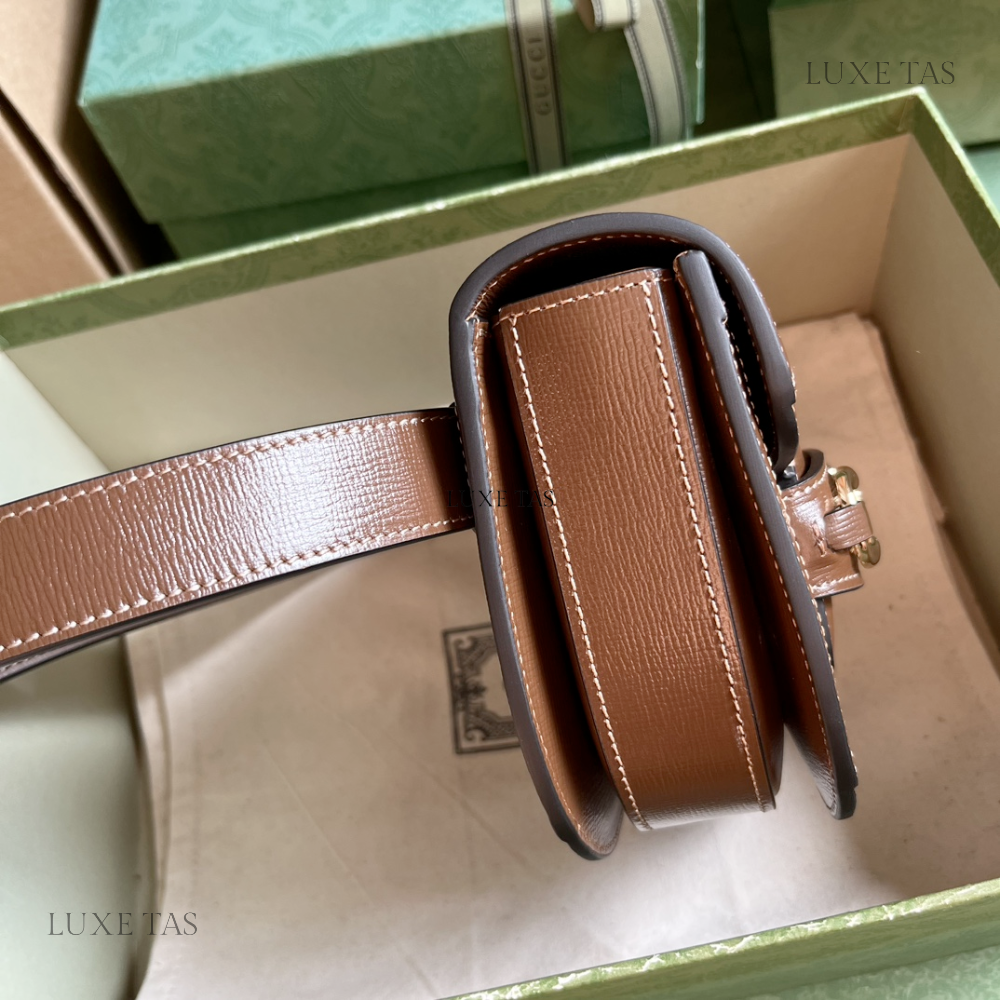 GG Horsebit 1955 Rounded Belt Bag - Leather Belt Bag for Women