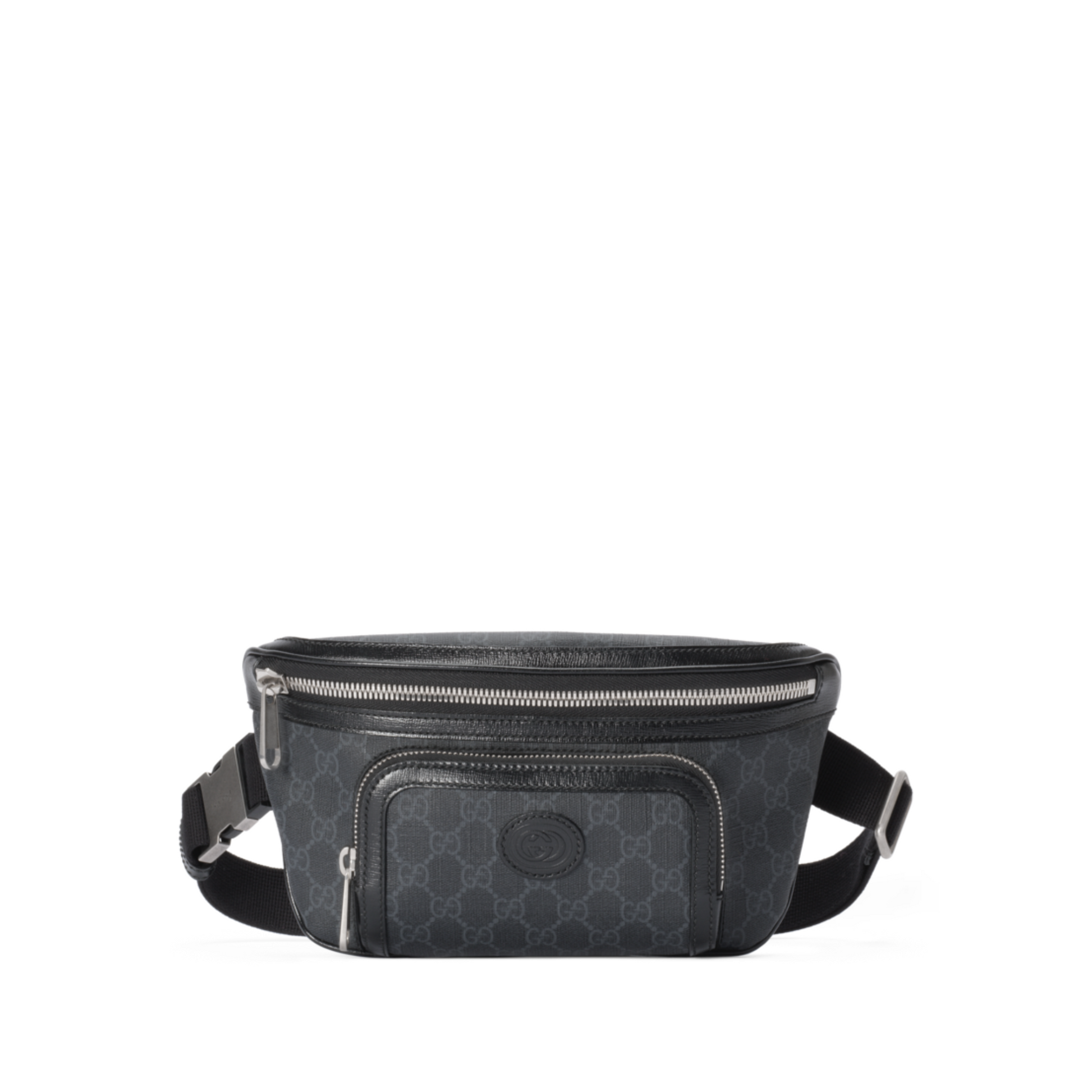 GG Large Belt Bag Beige & Black