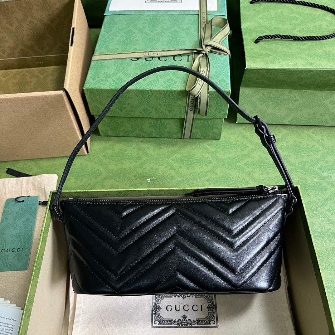 GG Marmont Shoulder Bag Black