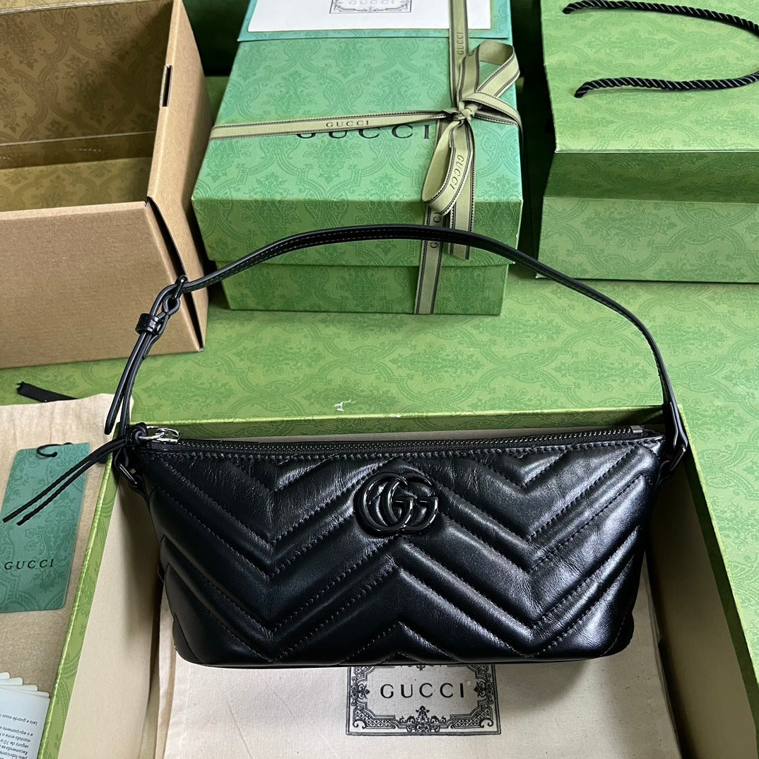 GG Marmont Shoulder Bag Black