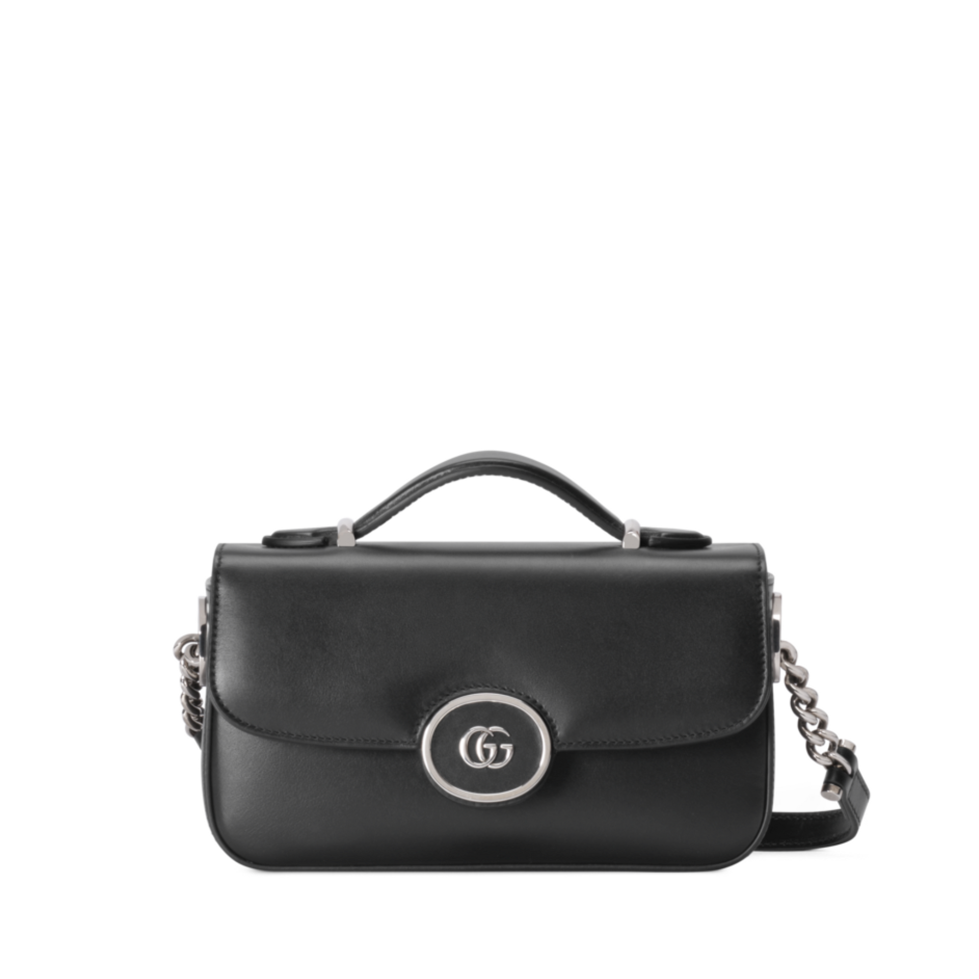 Petite GG Mini Shoulder Bag Black