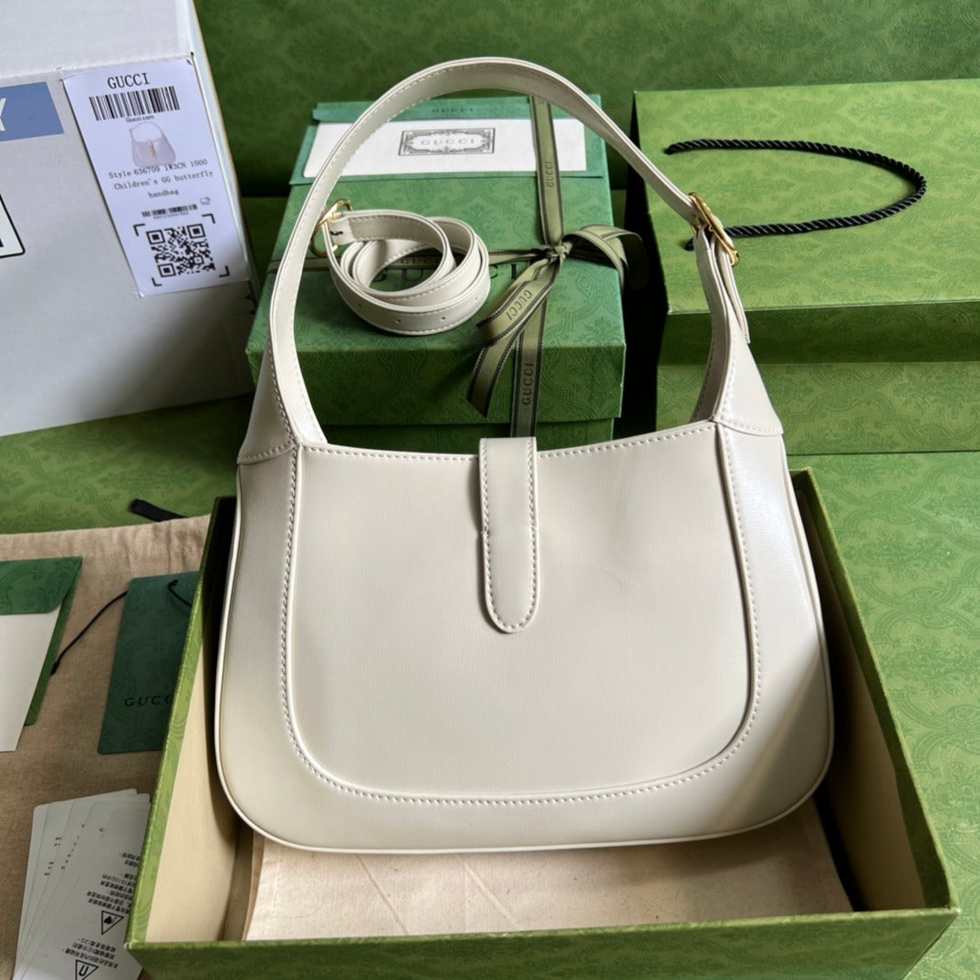 Jackie 1961 Small Shoulder Bag White