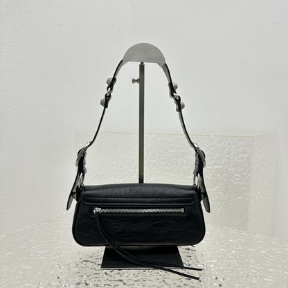 Le Cagole XS Sling Bag In Black Leather Crossbody Bag for Women