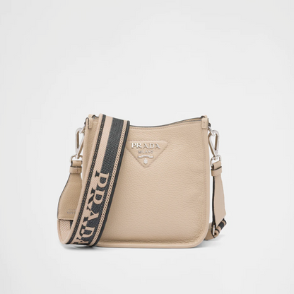 Leather Mini Shoulder Bag Sand