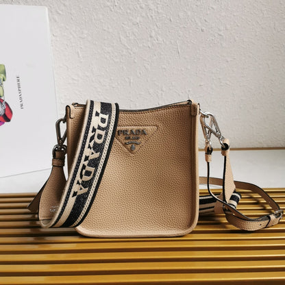 Leather Mini Shoulder Bag Sand