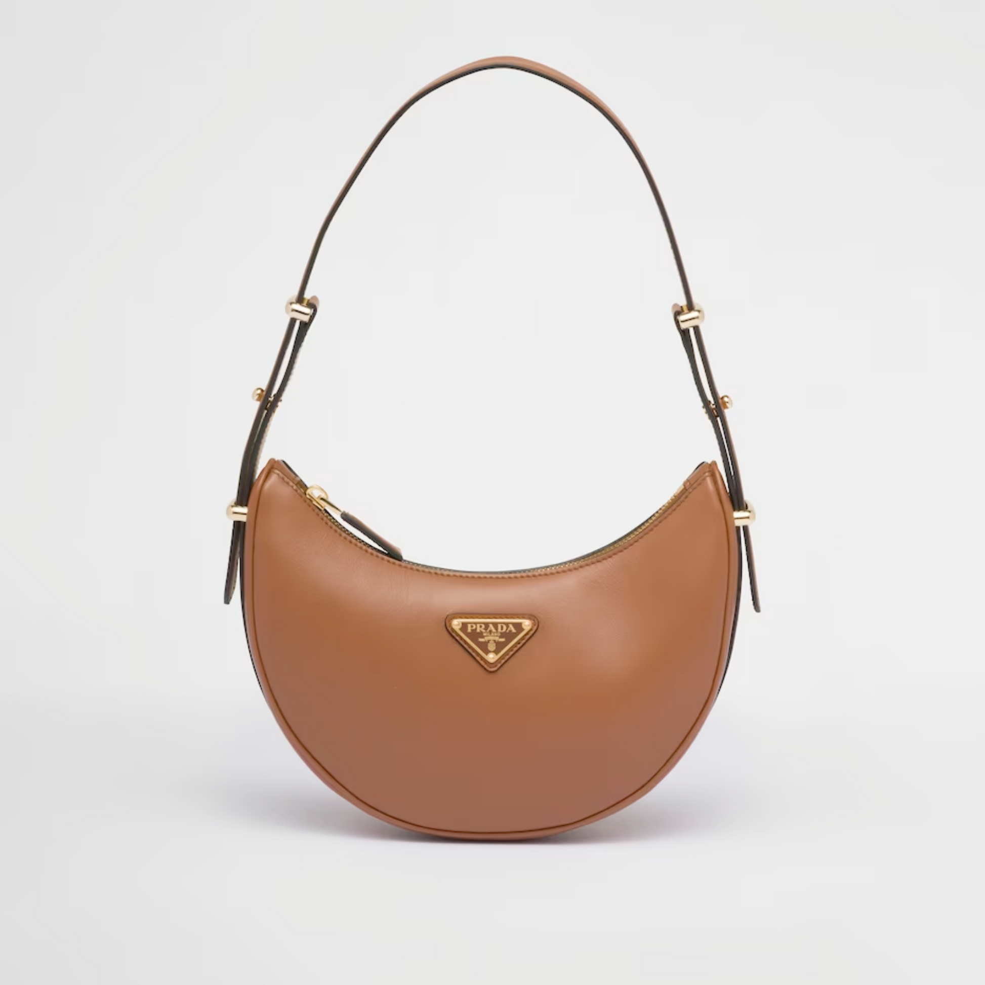 Leather Shoulder Bag Cognac