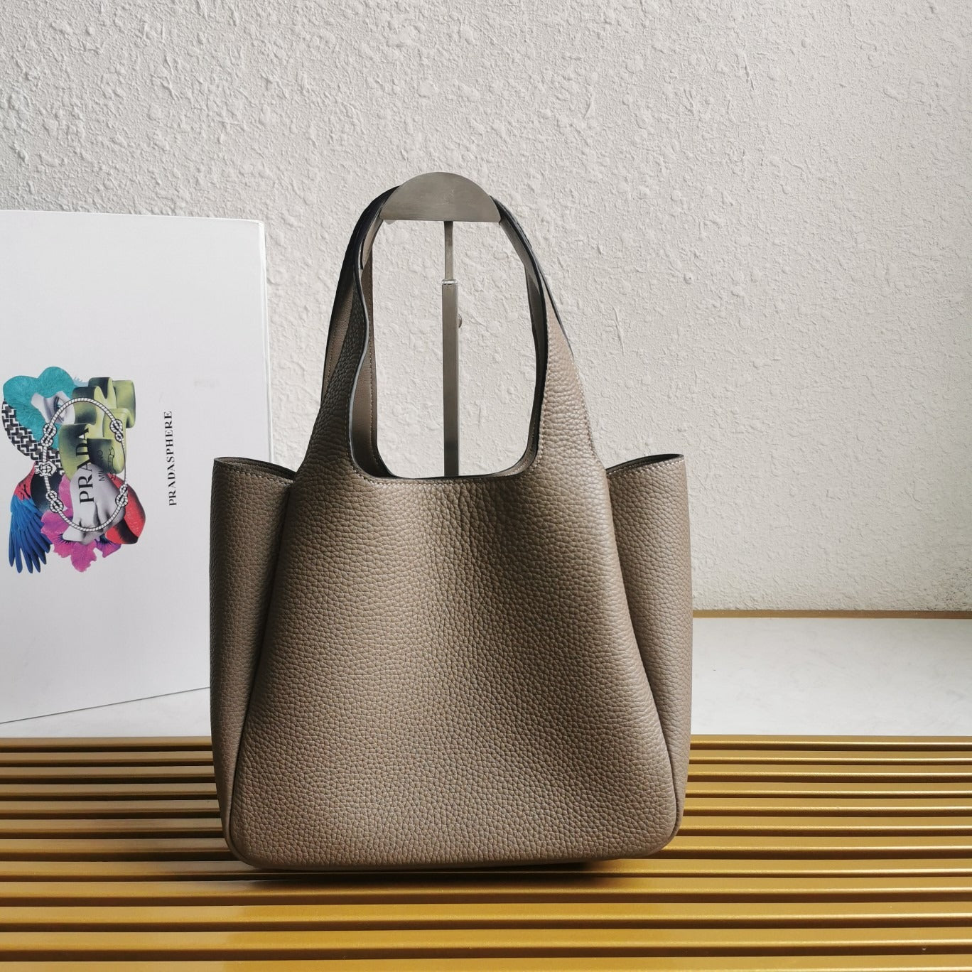 Leather Tote Clay