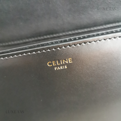 Medium Bag Triomphe Frame In Shiny Calfskin 