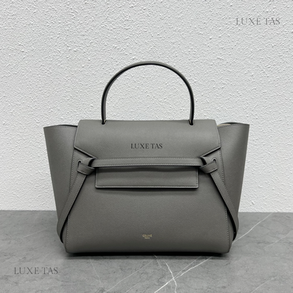 Mini belt bag in grained calfskin sale