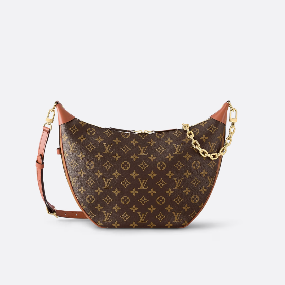 Monogram Canvas Loop Hobo - Leather Tote Bag for Women