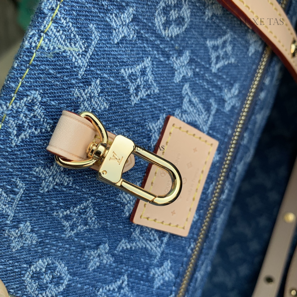 Monogram Denim OnTheGo MM - Tote Bag for Women