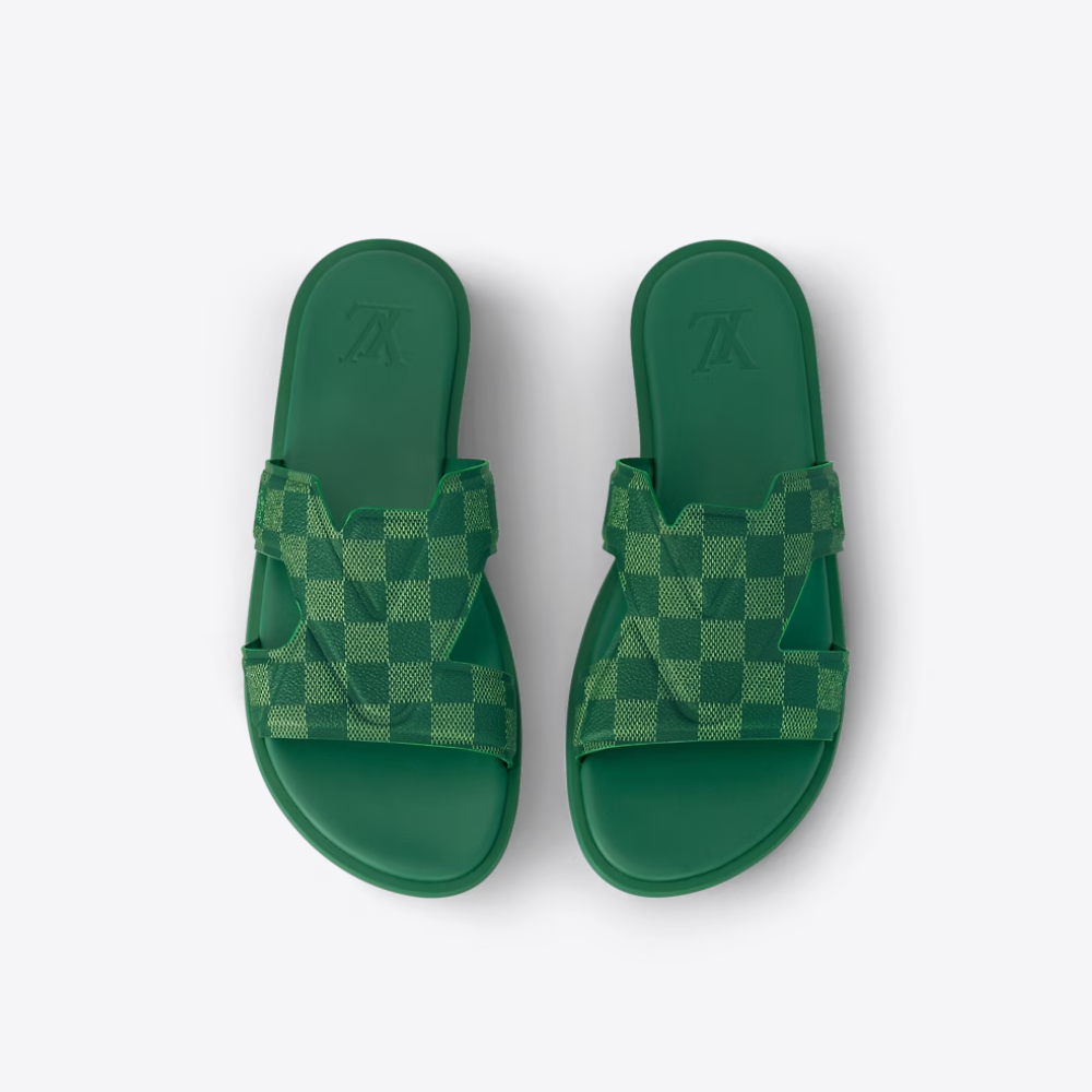 Oasis Mule Green Designer Slides & Sandals for Men