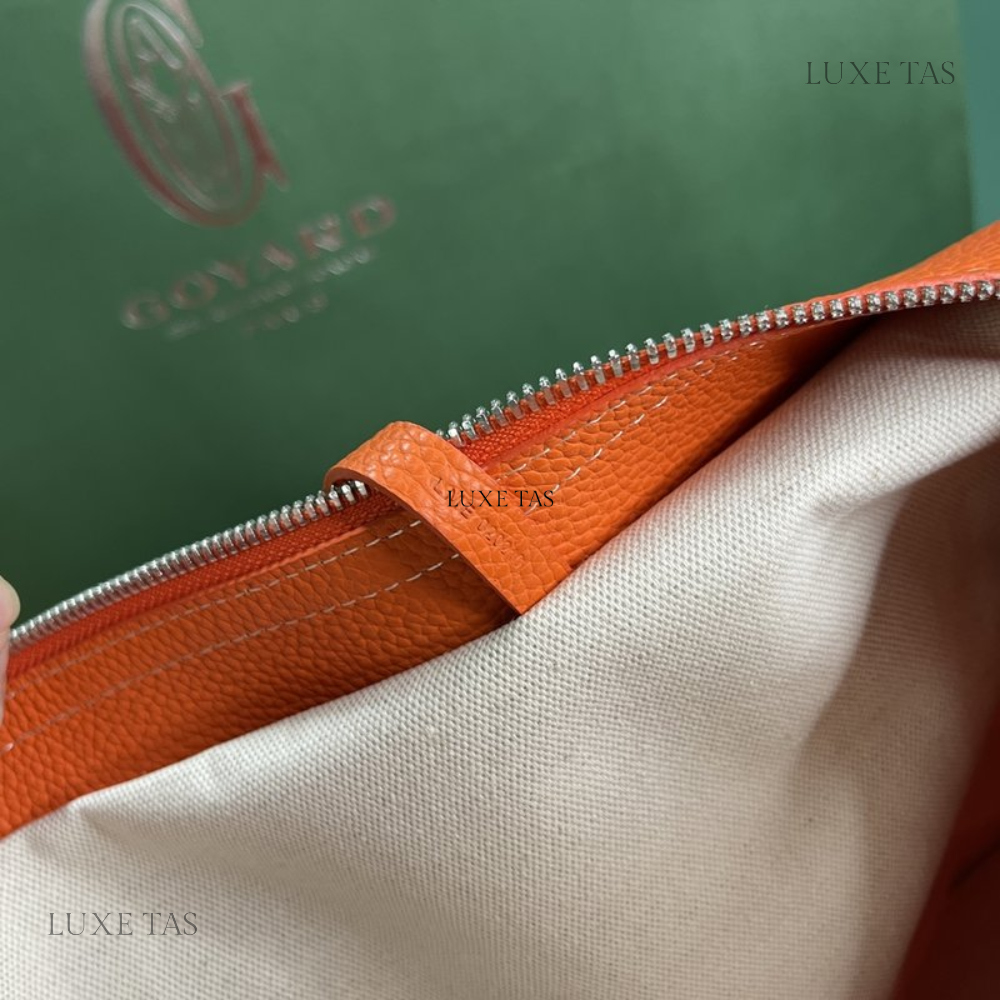 Orange Hardy PM Bag - Leather Tote Bag for Women