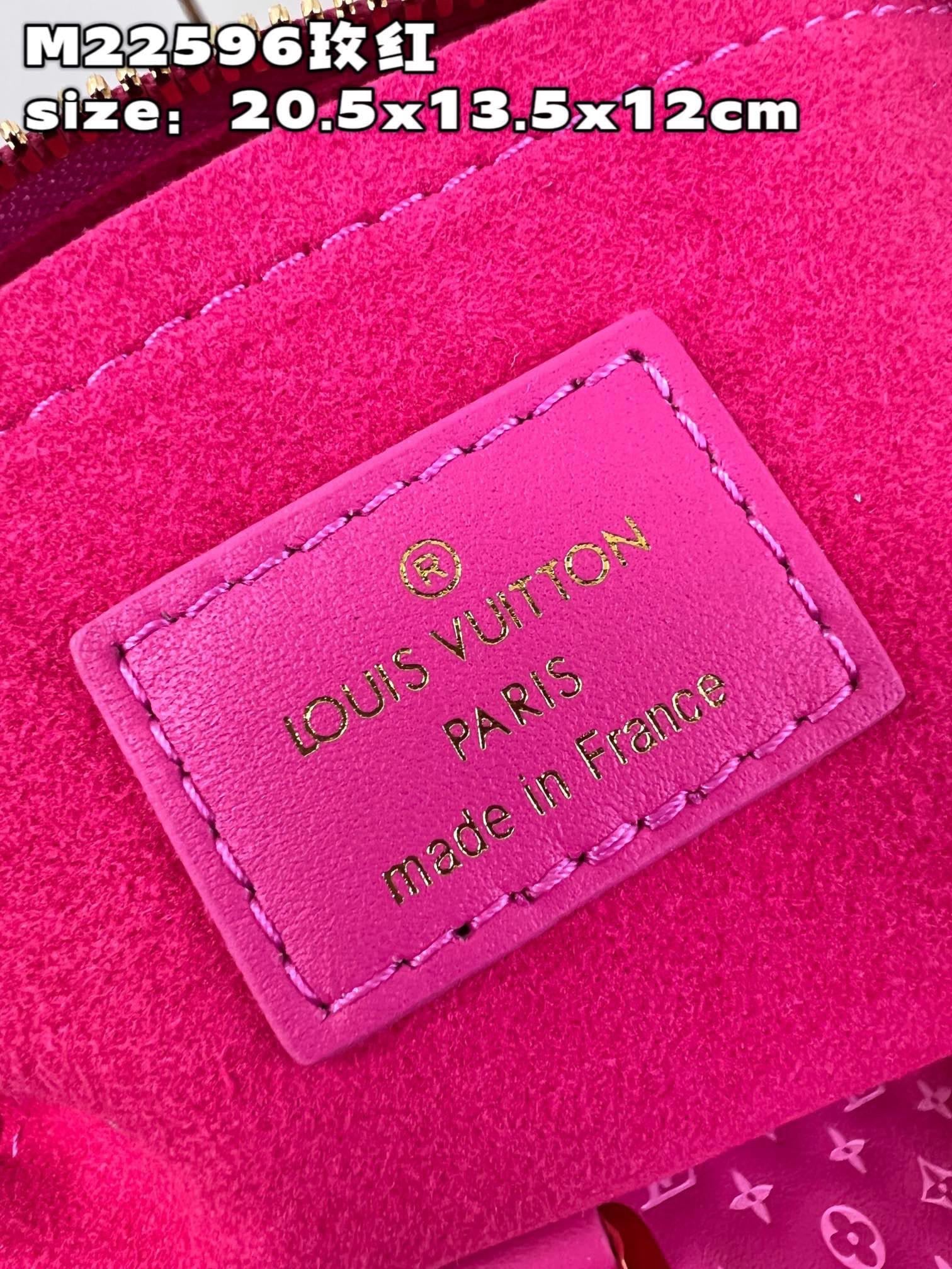 Louis Vuitton Speedy Bandoulière 20 Rose Calf